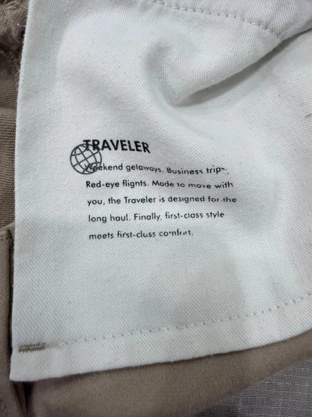 Banana Republic Traveler Skinny Khaki Pants Men’s 34x30 Stretch Cotton